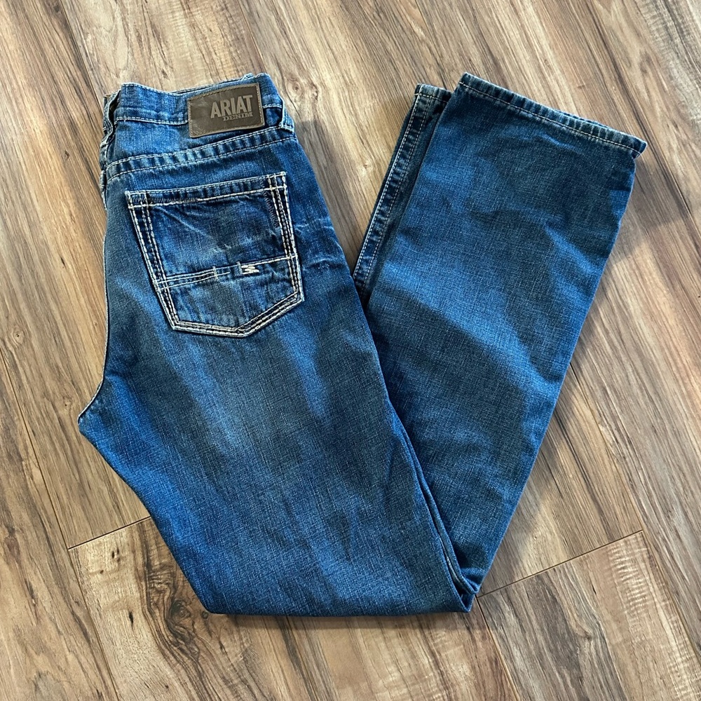 Ariat Mens M4 Relaxed Boot Cut Jeans 33/36. Like New